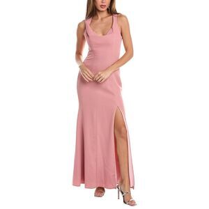The Dessy Group Womens Dessy Collection Off-The-Shoulder Gown, Pink